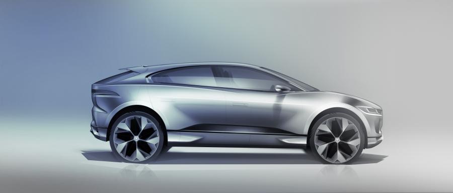 Эскиз Jaguar I-Pace EV400 AWD HSE 2018 года  (WW) (фото 72 из 114)